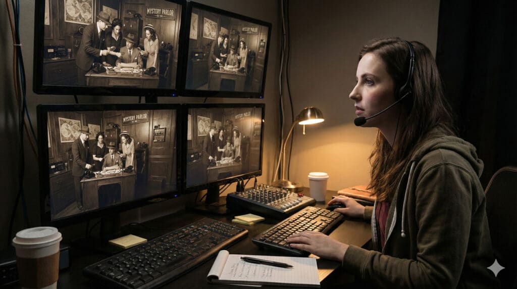 Game master escape room